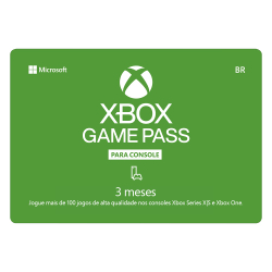 Gift Card Digital Xbox Game Pass Console 3 meses é boa?