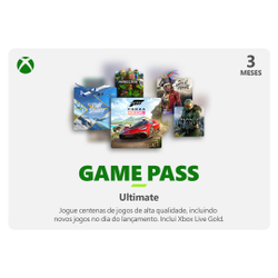 Gift Card Digital XBox Game Pass Ultimate 3 meses é boa?