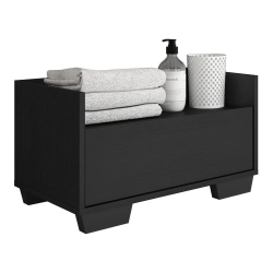 Gabinete Armário Banheiro 60 Cm com Pés Multimóveis Preto é boa?