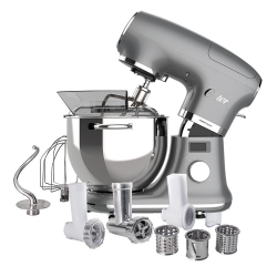 Kit Completo Batedeira Planetária Cinza Digital Multifuncional com Acessórios Oster Menor preço em Kit Completo Batedeira Planetária Cinza Digital Multifuncional com Acessórios Oster