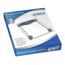 Balança Digital G-Tech Glass 10 Menor preço em Balança Digital G-Tech Glass 10