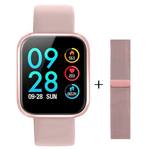 smartwatch rosa barato