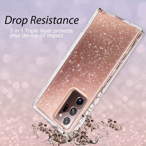 Coolwee Crystal Glitter Full Protective Case Para Galaxy Note 20 Ultra ...