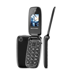 Celular para idoso Dual Chip P9022 Preto Multilaser Menor preço em Celular para idoso Dual Chip P9022 Preto Multilaser