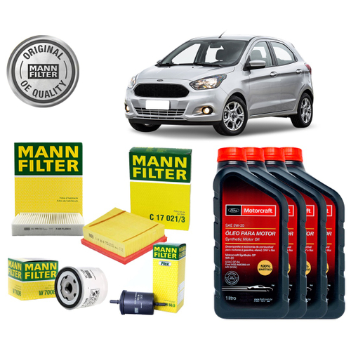 Kit Troca De Leo W E Filtros Ford Ka Ka No Shoptime