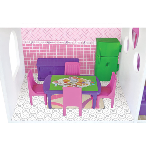 Casinha De Bonecas Sweet Home Em Madeira Junges No Shoptime