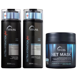 Kit Truss Ultra Hydration Plus Shampoo 300ml + Condicionador 300ml + Net Mask 550g é boa?