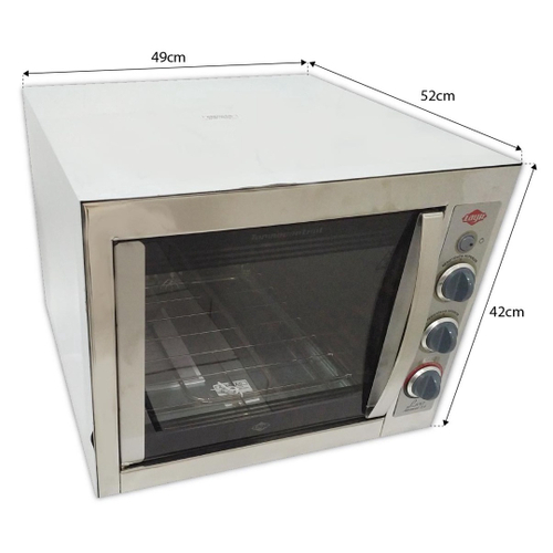 Forno Elétrico Porta De Vidro 46 Litros Luxo Inox Advanced 2400w 220v ...