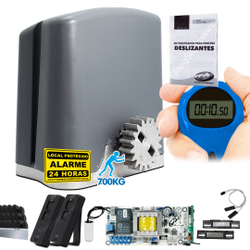 Kit Motor Portão De Correr Deslizante Ppa 1/2 3m 700kg Rápida Menor preço em Kit Motor Portão De Correr Deslizante Ppa 1/2 3m 700kg Rápida