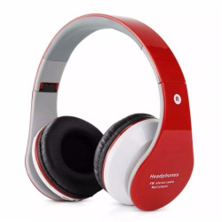 Fone De Ouvido Headphone Sem Fio Bluetooth Micro Sd Fm B01 - Vermelho é boa?