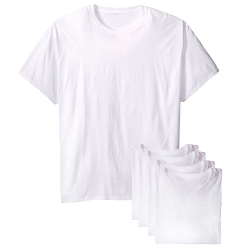 Kit 5 Camisetas Básicas Masculina Part. B T-shirt Algodão Branca Tee é boa?