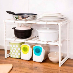 Organizador Rack De Cozinha Multiuso Ajustavel Branco é boa?