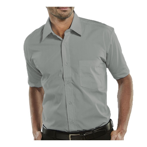 camisa manga curta social masculina