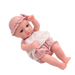 Boneca Bebê Reborn Abigail Corpo de Silicone Realista 48cm no Shoptime