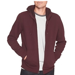 brown moletom com capuz gap