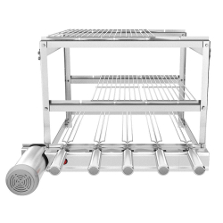 Gira Grill Inox Multinível 5 Espetos + 4 Grelhas Auxiliares é boa?