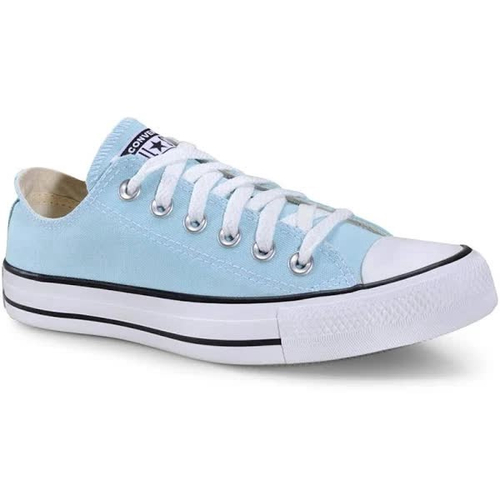tenis all star cano alto azul bebe