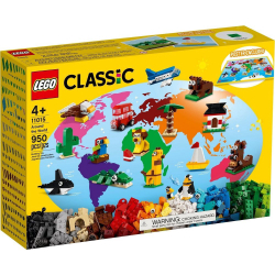 Lego Classic Around The World Ao Redor Do Mundo 11015 é boa?
