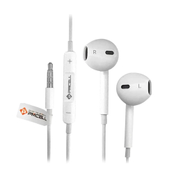 Fone de Ouvido com Controlador De Volume F0-15 - Pmcell - Branco é boa?