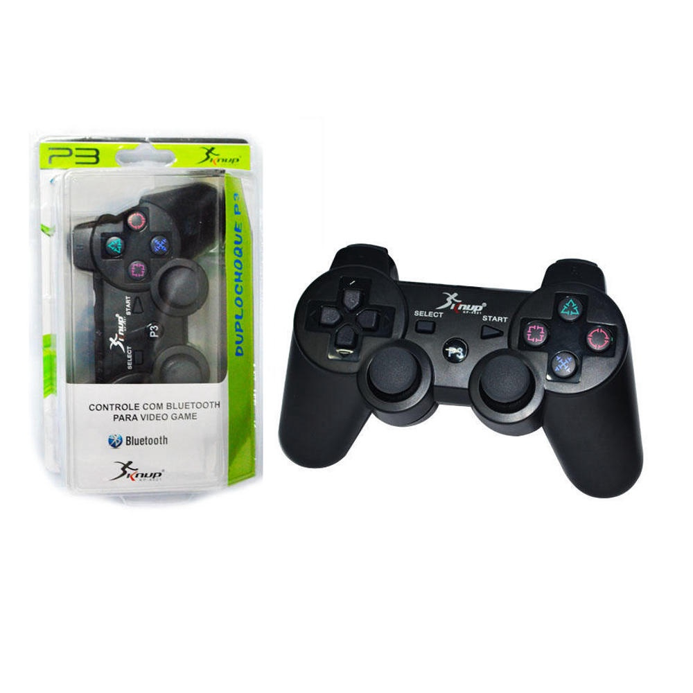 Controle Dualshock Ps Sem Fio Com Bluetooth Kp Kp Knup No