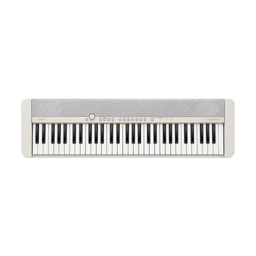 Teclado Casio CT S 1 Wh Casiotone Sensitivo USB Bluetooth Branco