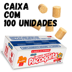 Paçoca Rolha 1,5KG 100unid - Paçoquita Santa Helena original Menor preço em Paçoca Rolha 1,5KG 100unid - Paçoquita Santa Helena original