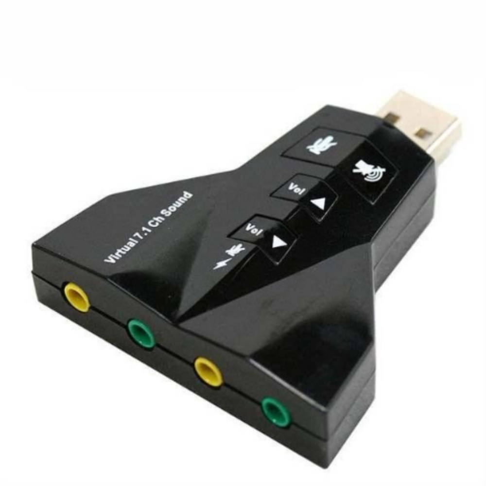 Adaptador Placa De Som Audio Usb Externa Pc Notebook No Shoptime