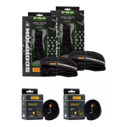 Par Pneu Pirelli 29 X 2.20 Scorpion Pro Kevlar + 2 Câmaras é boa?