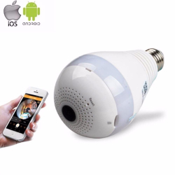Câmera Lâmpada Espiã Wifi HD Ip Led Panorâmica Vr 360º com Áudio é ruim? Câmera Lâmpada Espiã Wifi HD Ip Led Panorâmica Vr 360º com Áudio é boa?