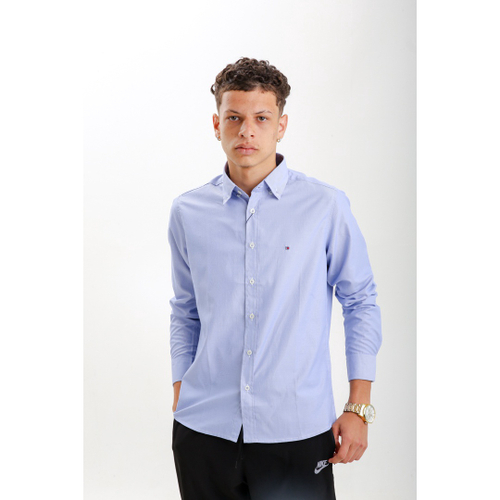 camisa social tommy hilfiger masculina branca