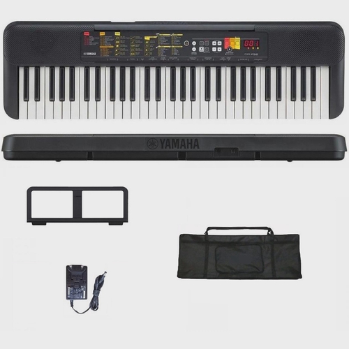 Teclado Musical Yamaha PSR-F52 61 Teclas + Capa No Shoptime