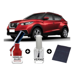 Tinta Tira Risco Automotiva Kicks Vermelho Malbec 2021 2020 Menor preço em Tinta Tira Risco Automotiva Kicks Vermelho Malbec 2021 2020