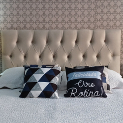 Cabeceira Painel Cama Box Casal Luna Suede Liso Bege 140 x 60 rbl. é boa?