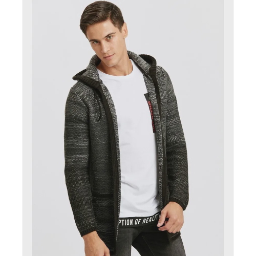 blusa masculina cardigan