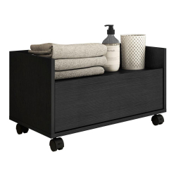 Gabinete Armário Banheiro 80 Cm com Rodízios é boa?