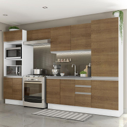 Cozinha Completa Madesa 100% mdf Acordes 2 gavetas 11 Portas (Sem Tampo e Pia) é boa?