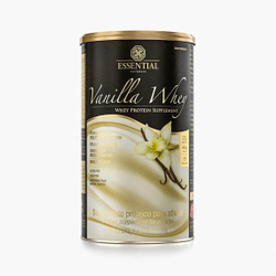 Whey Protein Baunilha Vanilla 450G Essential Nutrition Menor preço em Whey Protein Baunilha Vanilla 450G Essential Nutrition