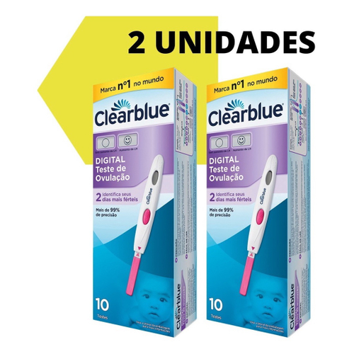 Teste Ovula o Clear Blue Digital 10 Unidades Kit C2 No Shoptime teste-ovula-o-clear-blue-digital-10-unidades-kit-c2-no-shoptime