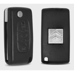 Chave Canivete Citroen C3 3 Botões Porta Malas c/ Suporte Bateria é boa?