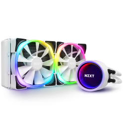 Water Cooler rgb 240mm nzxt Kraken X53 rgb Branco Intel amd AM4 Dual Fan 120mm Mangueiras Nylon - RL-KRX53-RW é boa?
