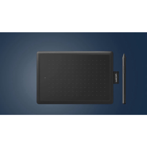 Mesa digitalizadora Wacom One by Wacom CTL-472 preta e vermelha no Shoptime