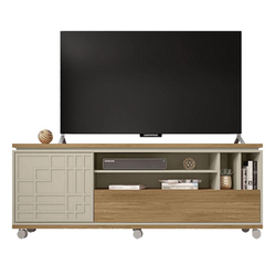 Menor preço em Rack Bancada Form Buriti Off White - Caemmun