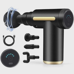Mini Pistola Massageadora Miofascial Fisio Atleta Gun Relax Crossfit Massagem 4 Ponteiras e Variação de Velocidades Cores Sortidas é boa?