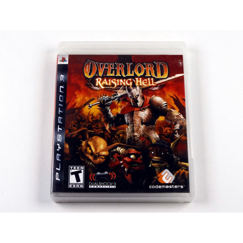 Overlord Raising Hell Playstation 3 Ps3 no Shoptime