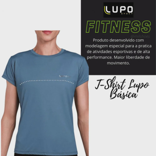 camiseta lupo sport comfortable feminina