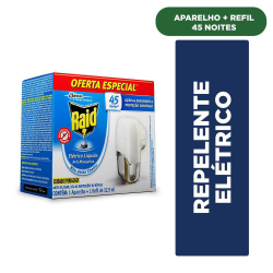 Repelente Elétrico Líquido Raid Anti Mosquitos 1 Aparelho + 1 Refil de 32,9 ml é ruim? Repelente Elétrico Líquido Raid Anti Mosquitos 1 Aparelho + 1 Refil de 32,9 ml é boa?
