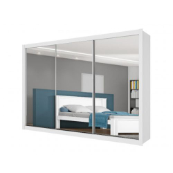 Guarda Roupa Casal Espelhado 3 Portas Toronto Móveis Europa Branco é boa?