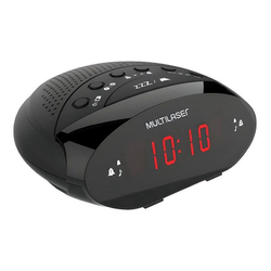 Rádio Relógio e Caixa de Som Multilaser SP399 Preto Bivolt é boa?