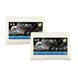 Menor preço em Kit 2 Travesseiro Duoflex Nasa Alto 50x70 Viscoelástico