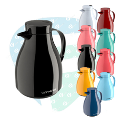 Garrafa Térmica 500ml Bule Com Gatilho Paris Unitermi Café é boa?